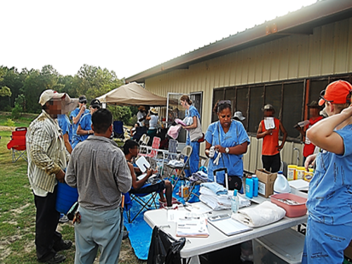 Farmworker health fair